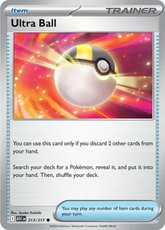Ultra Ball Reverse Holofoil 213
