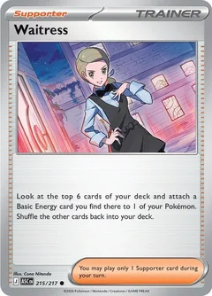 Waitress Reverse Holofoil 215