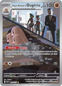 Team Rocket's Dugtrio 239