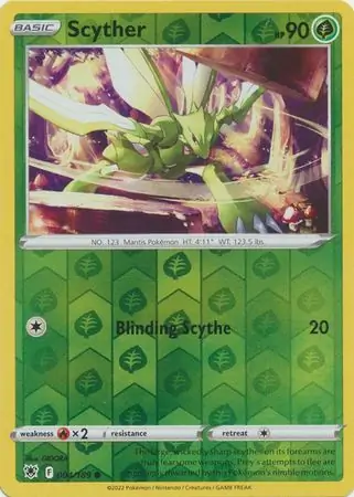 Scyther Reverse Holo