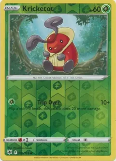 Kricketot Reverse Holo 009