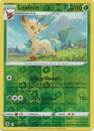 Leafeon Reverse Holo