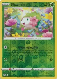 Shaymin Reverse Holo 014