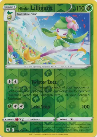 Hisuian Lilligant Reverse Holo