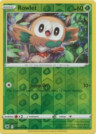 Rowlet Reverse Holo