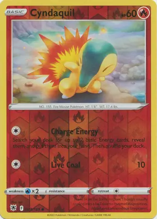 Cyndaquil Reverse Holo