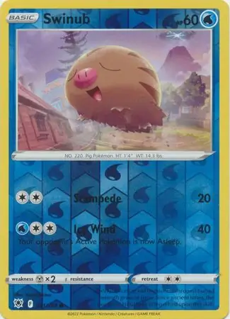 Swinub Reverse Holo