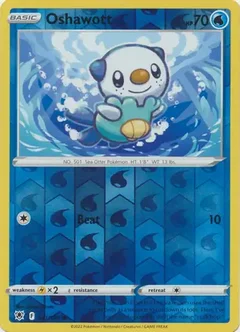 Oshawott Reverse Holo 041