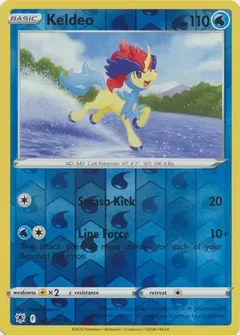 Keldeo Reverse Holo 045