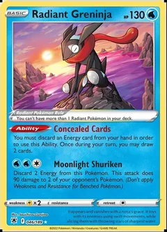 Radiant Greninja 046