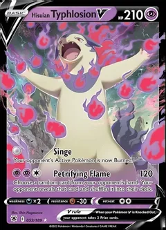 Hisuian Typhlosion V 053