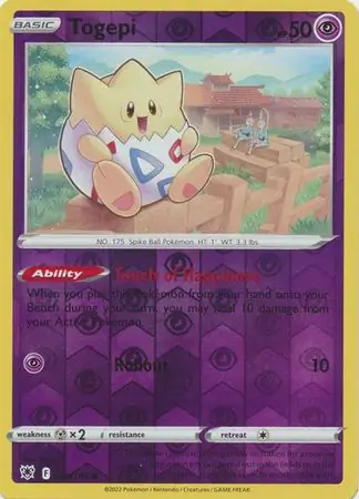Togepi Reverse Holo