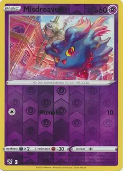 Misdreavus Reverse Holo 058