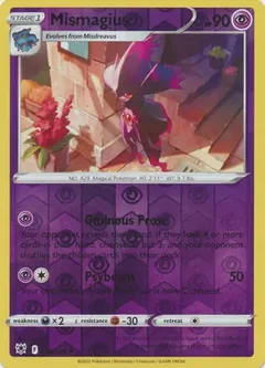 Mismagius Reverse Holo 059