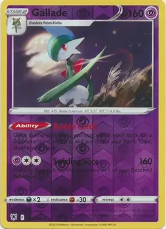 Gallade Reverse Holo 062