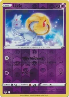 Uxie Reverse Holo 065