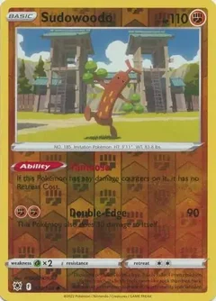 Sudowoodo Reverse Holo 074