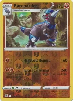 Rampardos Reverse Holo 077