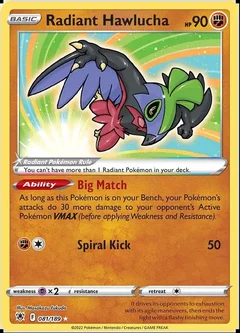 Radiant Hawlucha 081