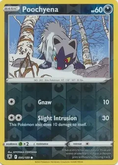Poochyena Reverse Holo 095