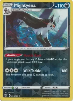 Mightyena Reverse Holo 096