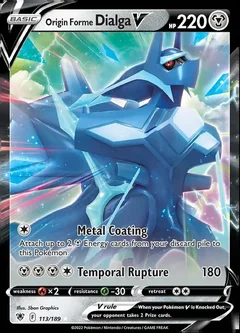 Origin Forme Dialga V 113