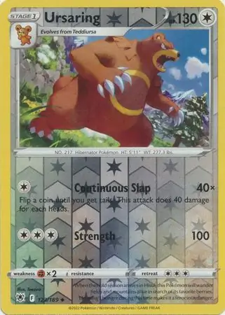 Ursaring Reverse Holo