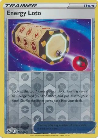 Energy Loto Reverse Holo