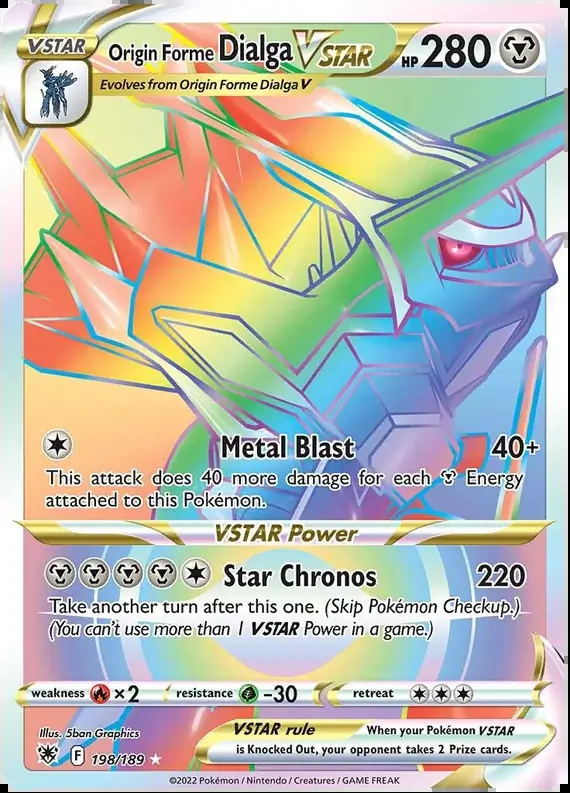 Origin Forme Dialga VSTAR