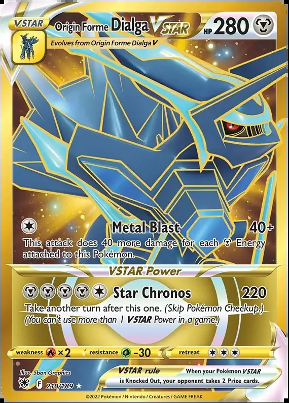 Origin Forme Dialga VSTAR