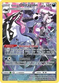 Galarian Obstagoon TG10