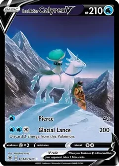 Ice Rider Calyrex V TG14