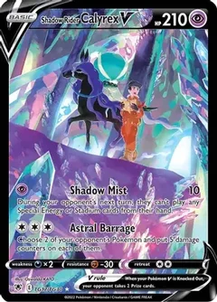 Shadow Rider Calyrex V TG17