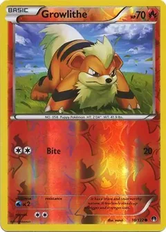 Growlithe Reverse Holo 10