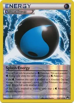 Splash Energy Reverse Holo 113