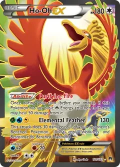 Full Art Ho-Oh EX 121