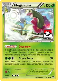 Meganium Holo 3