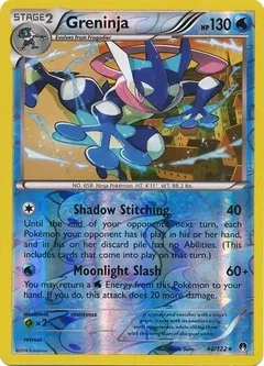 Greninja Reverse Holo 40