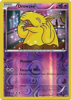 Drowzee Reverse Holo 50