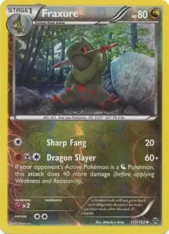 Fraxure Reverse Holo 110