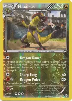 Haxorus Reverse Holo 111