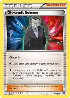 Giovanni's Scheme 138