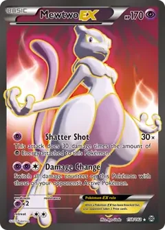 Full Art Mewtwo EX 158