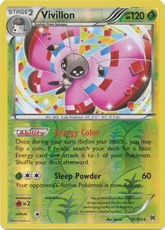 Vivillon Reverse Holo 15