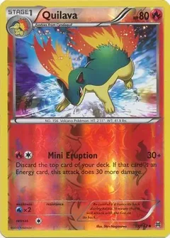 Quilava Reverse Holo 19