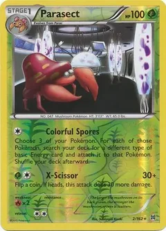 Parasect Reverse Holo 2
