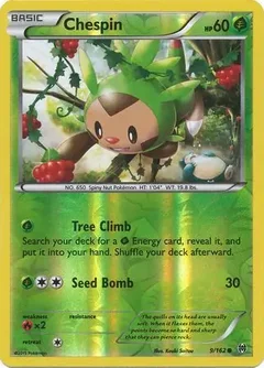Chespin Reverse Holo 9