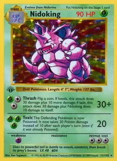 Nidoking Holo 11
