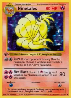 Ninetales Holo 12