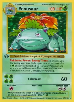 Venusaur Holo 15
